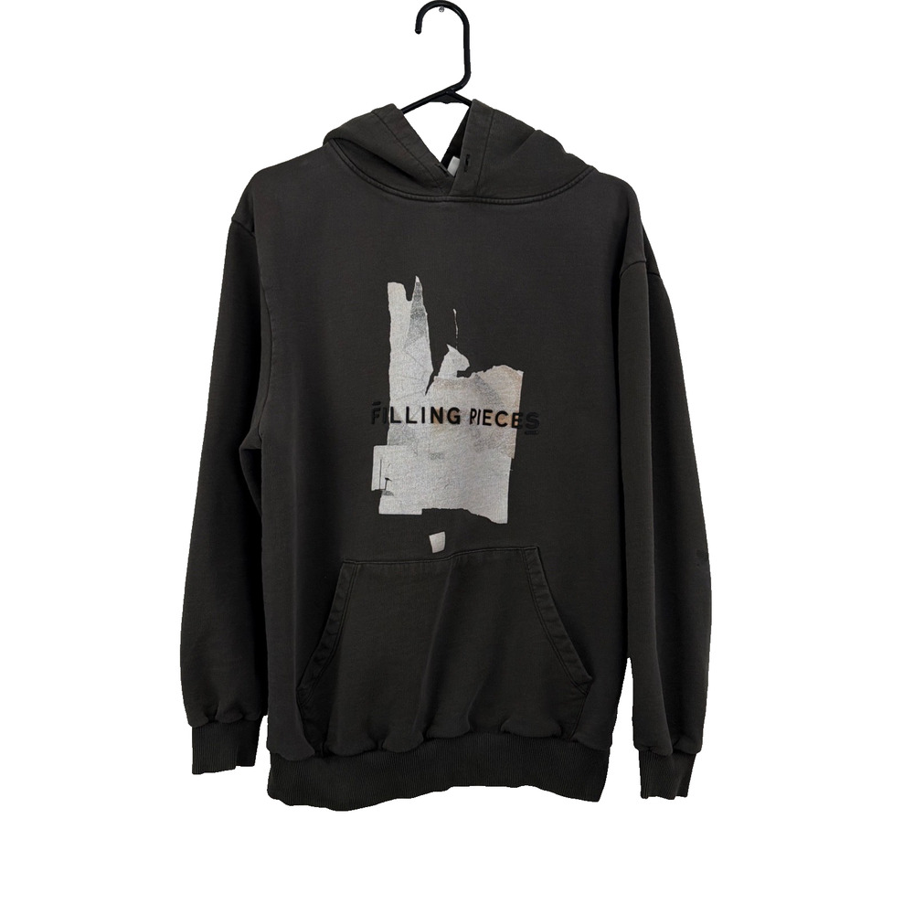 Filling Pieces Barneys New York Hoodie Sweatshirt Mens XL Gray Graphic *FLAW